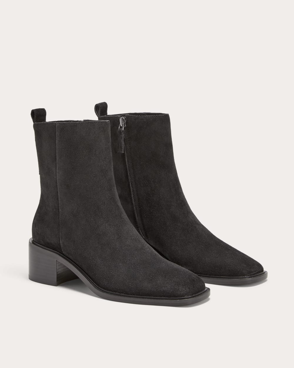The City Boot | Black Suede