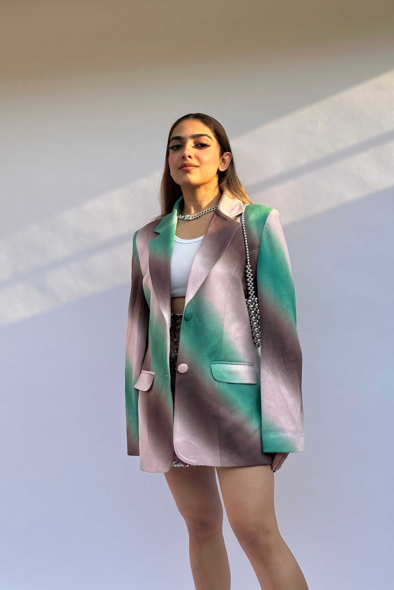 Nature's Palette Oversized Blazer