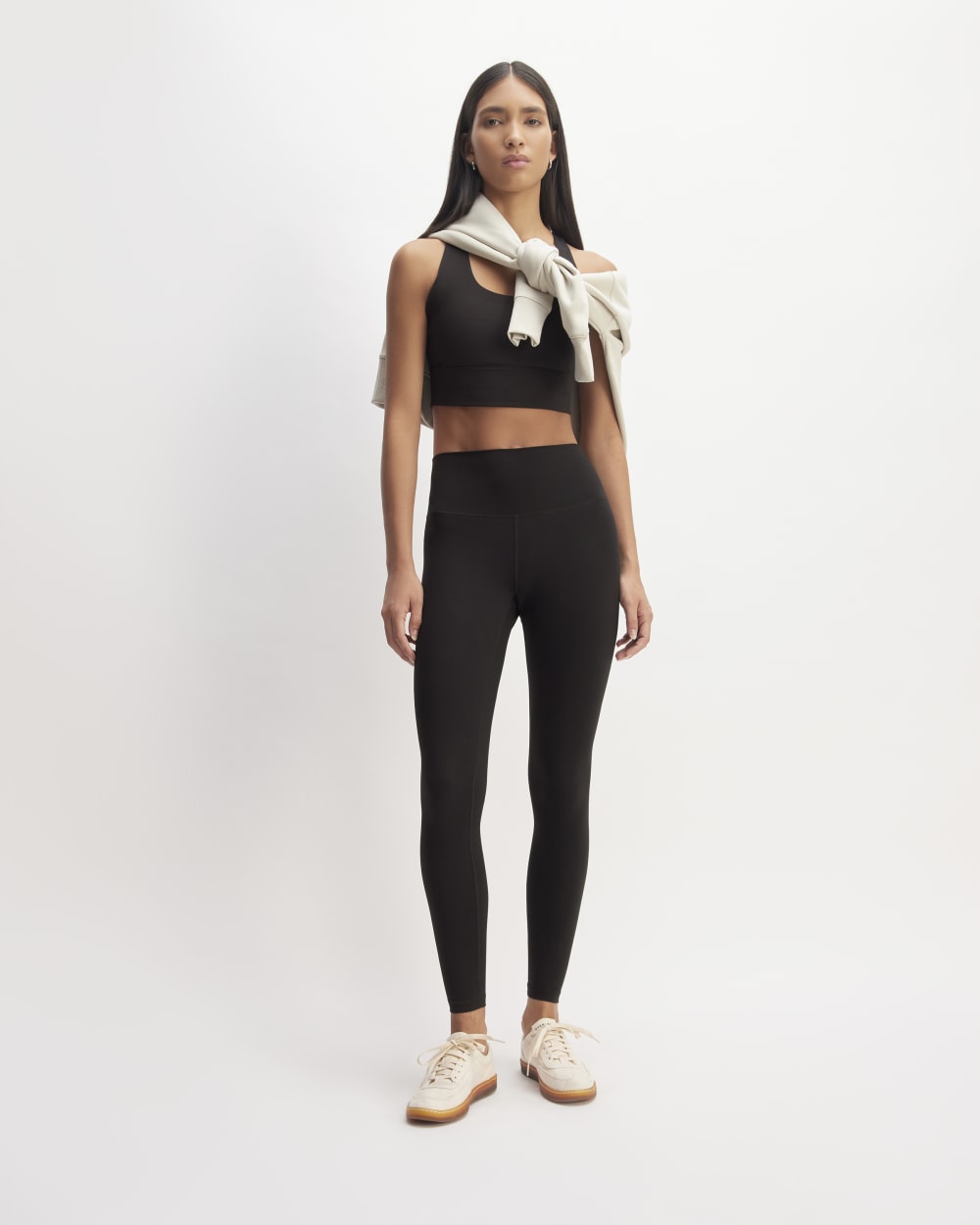 The Perform Longline Bra | Black