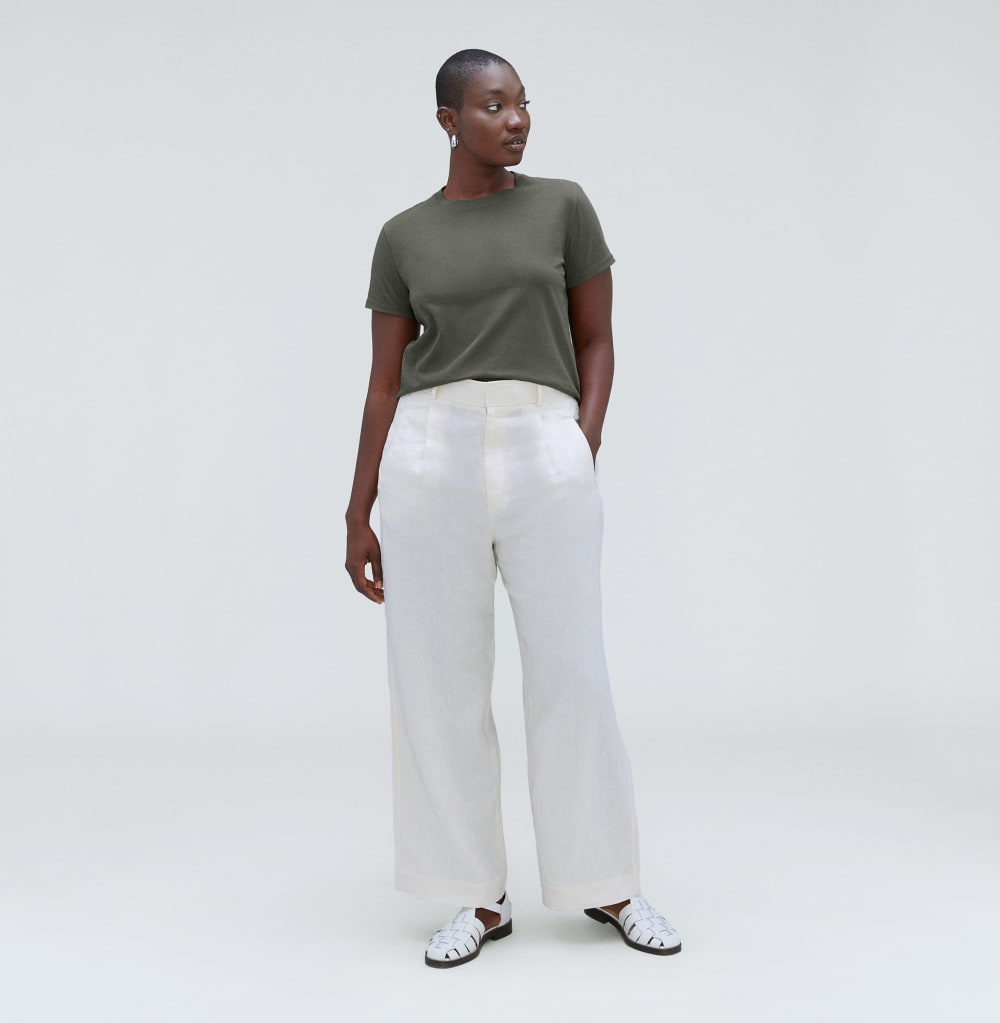 The Box-Cut Tee in Essential Cotton | Kambaba | No Pocket