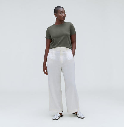 The Box-Cut Tee in Essential Cotton | Kambaba | No Pocket