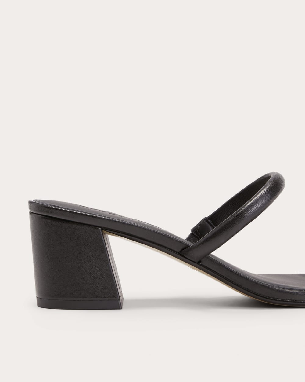 The Double Strap Heel | Black