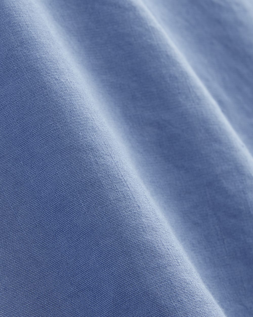 The Seamed Dress in Stretch Linen | Bluebell