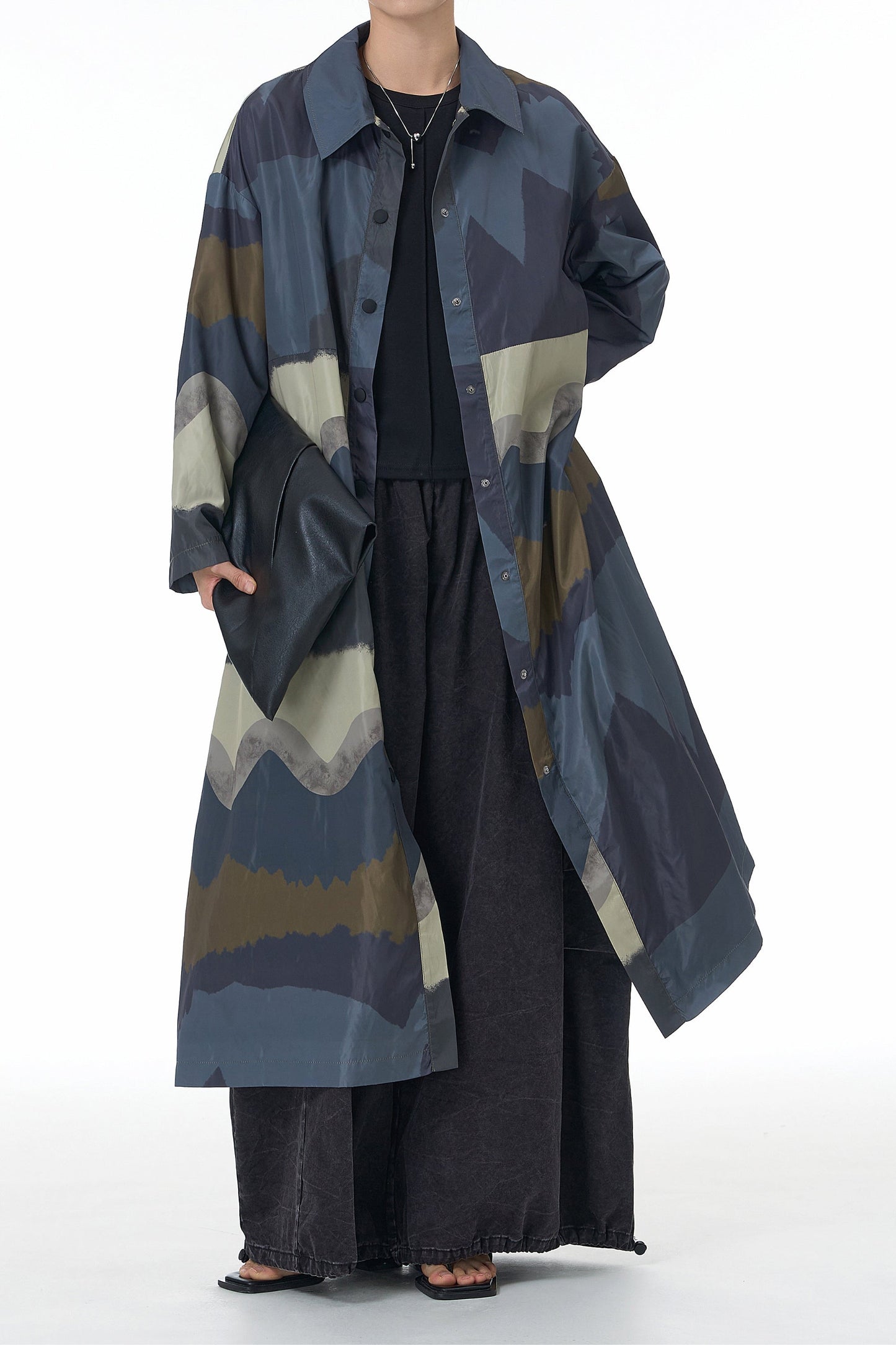 Olive Oasis Trench Coat