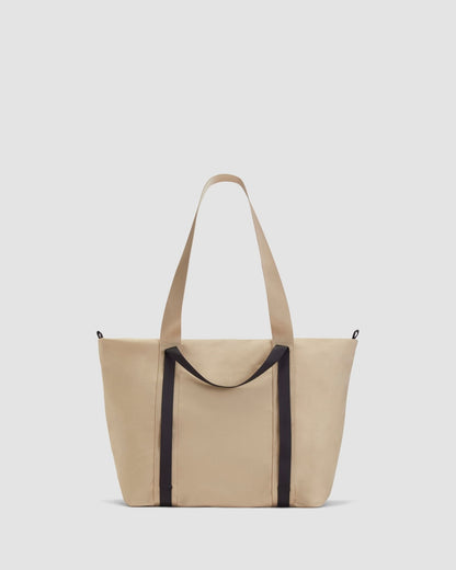 The Recycled Nylon Tote | Khaki