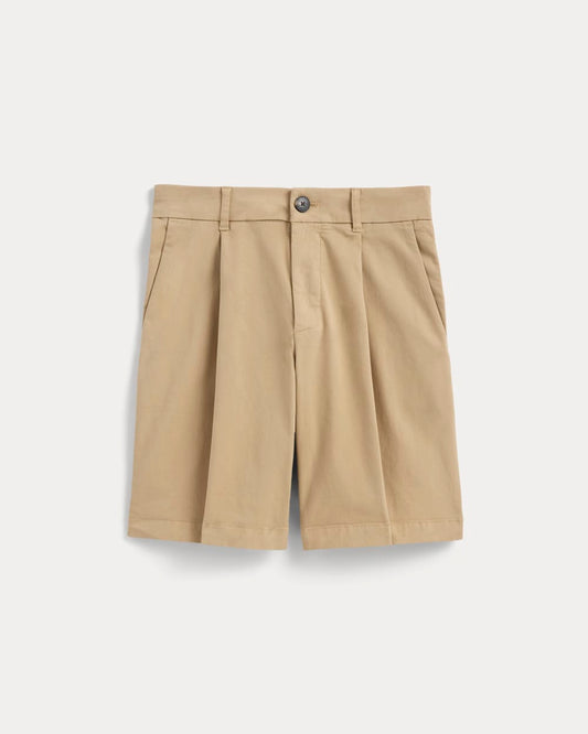 The Pleated Chino Short | Classic Khaki
