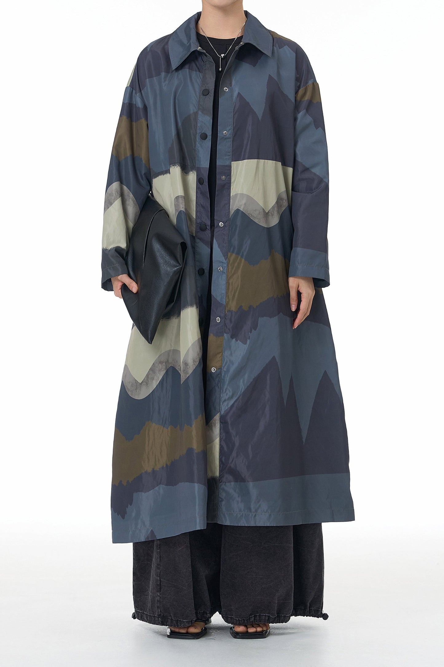 Olive Oasis Trench Coat