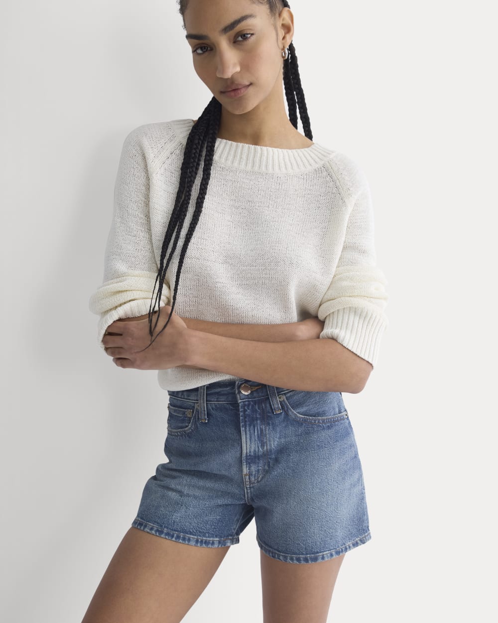 Classic Jean Short | Medium Indigo