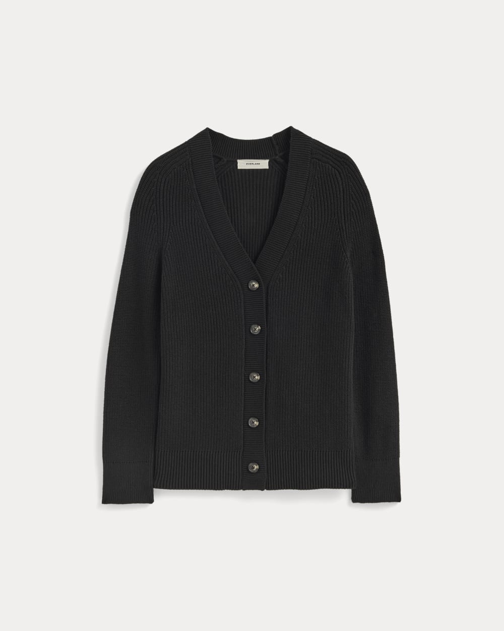 The Long Cocoon Cardigan | Black