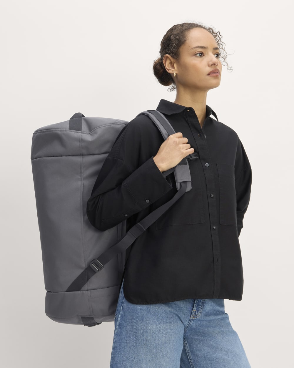 The Transit 4-Way Duffle | Slate Grey