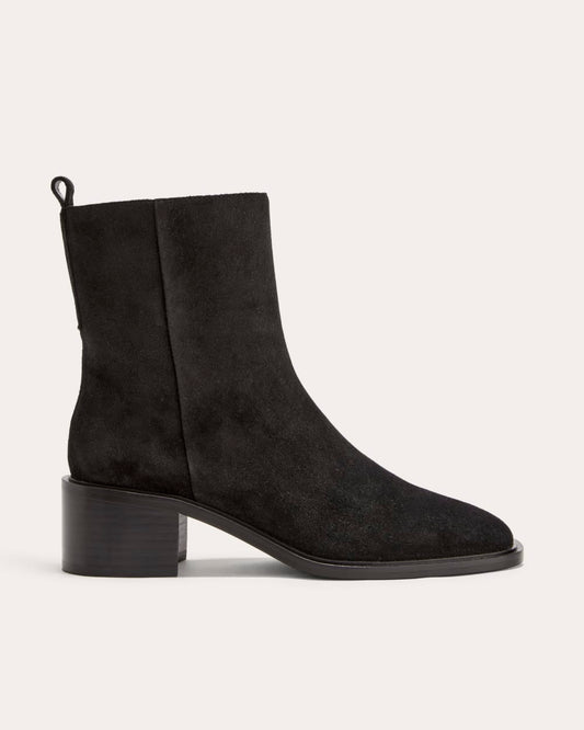 The City Boot | Black Suede