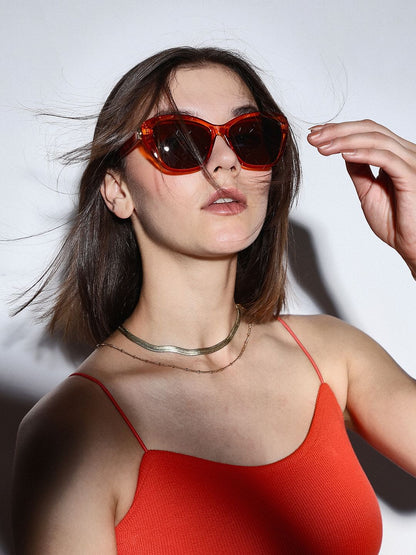 Orange Sunglasses