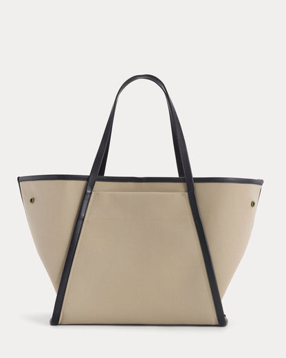 Canvas Lug Tote | Trench Coat Khaki