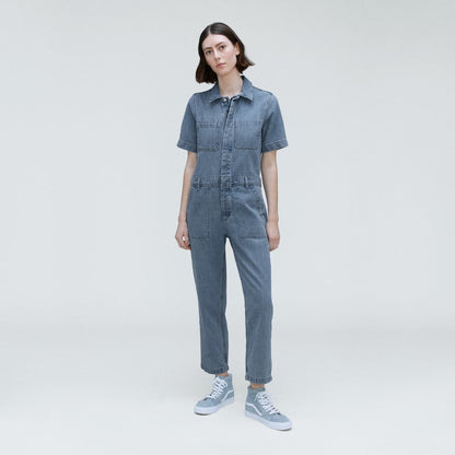 The Supersoft Jean Coverall | Shallow Water
