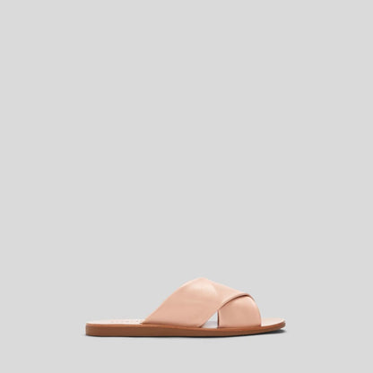 The Day Crossover Sandal | Pale Pink