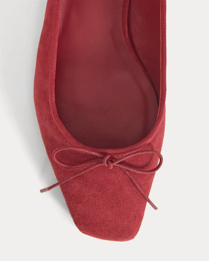 The Ballet Slingback Heel | Karanda Red
