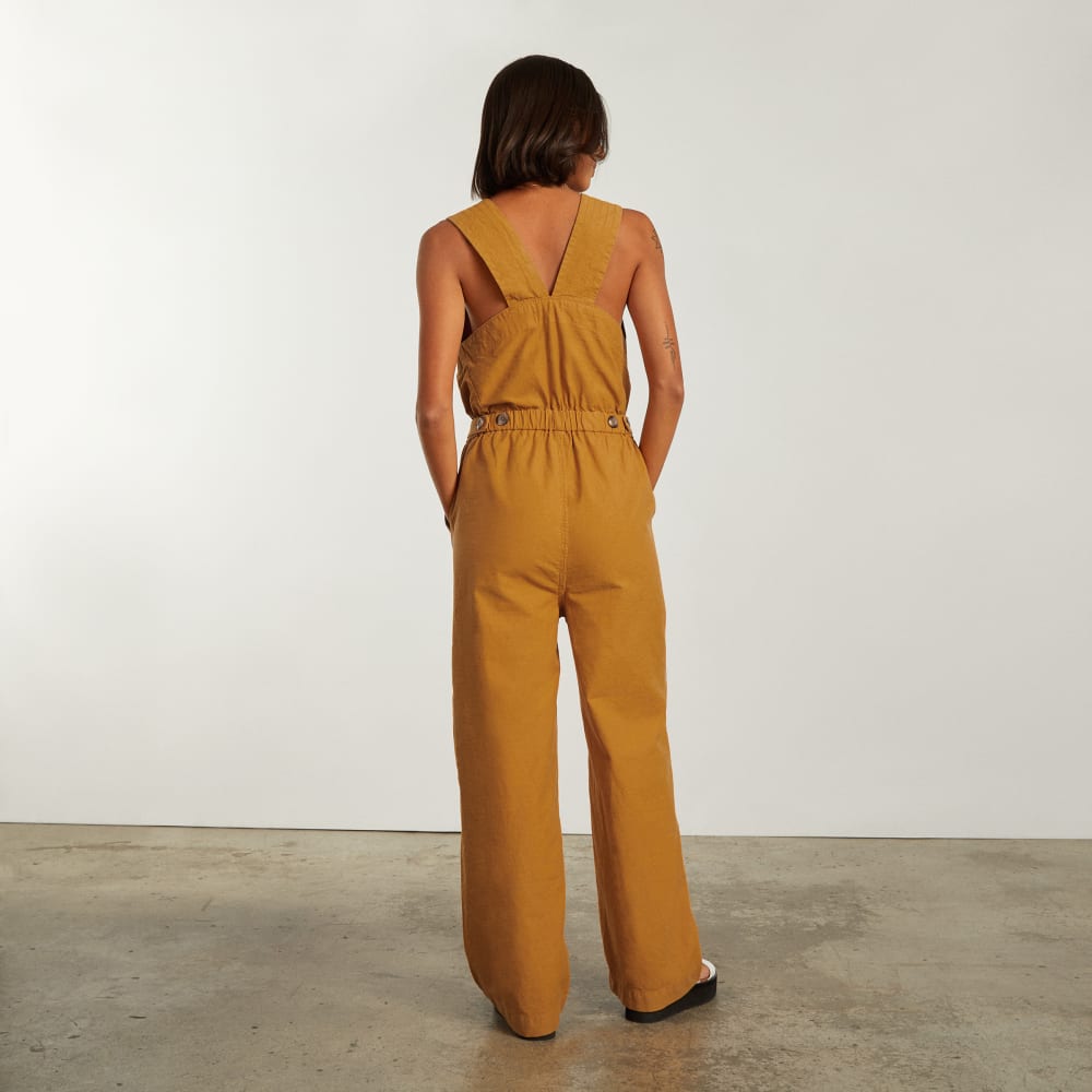 The Fatigue Apron Jumpsuit | Amber