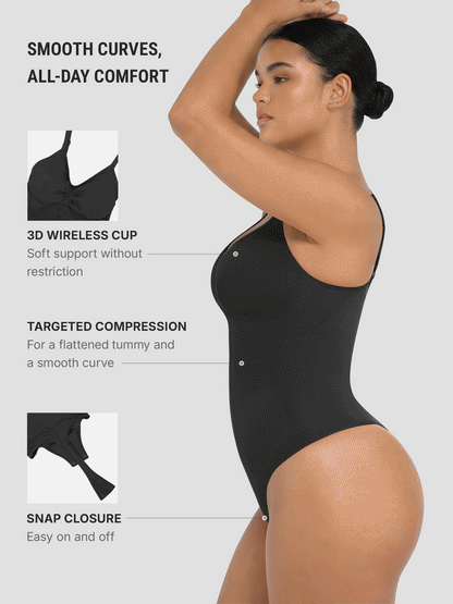 Shapewear Tummy Control Seamless Bodysuit