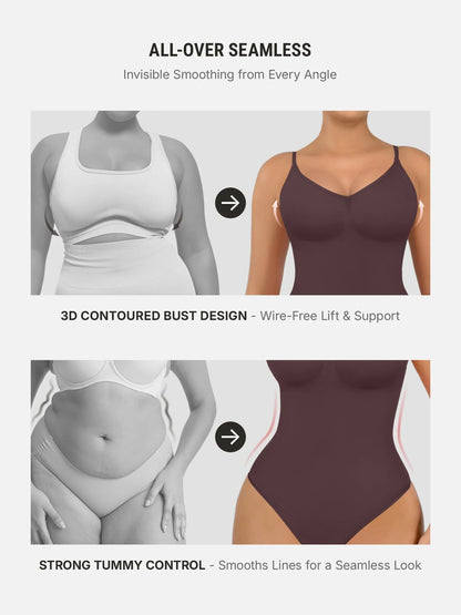 Shapewear Tummy Control Seamless Bodysuit