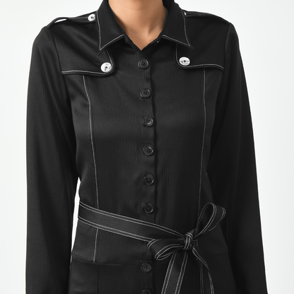 Navy Black Jumpsuit