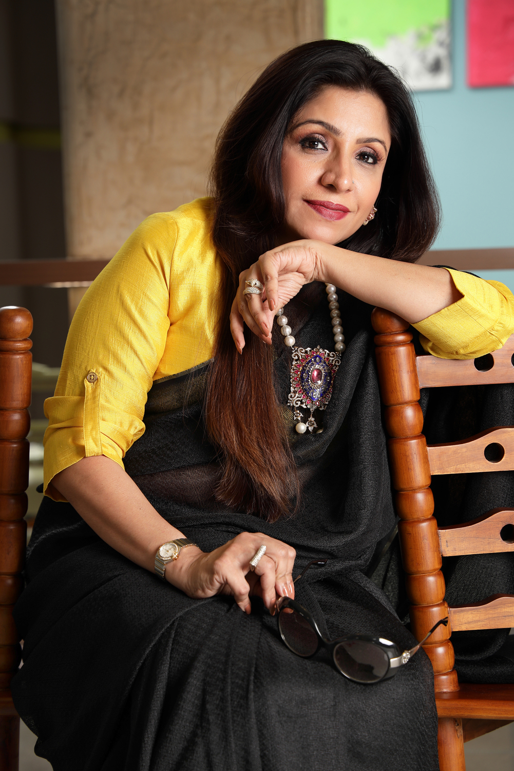 Black Jute Saree