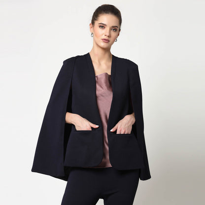 Blue Cape Jacket