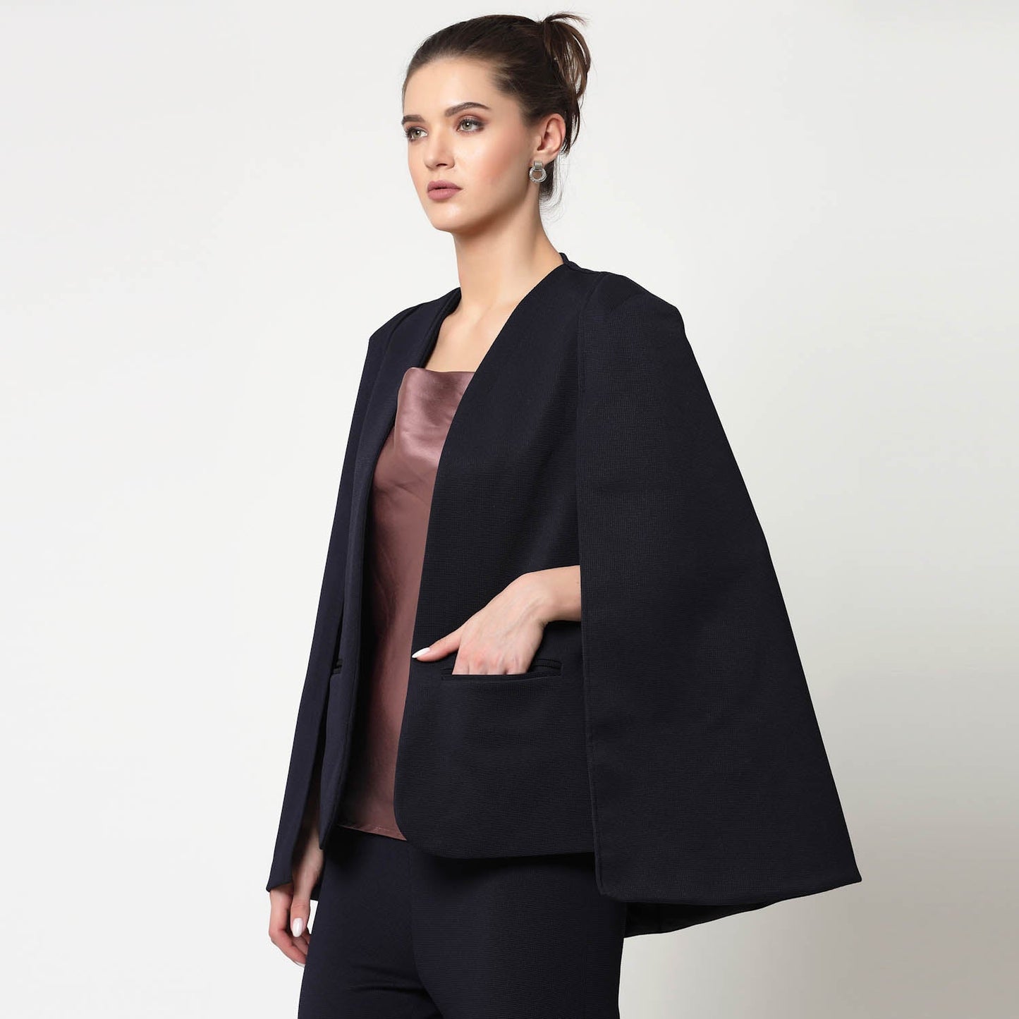 Blue Cape Jacket