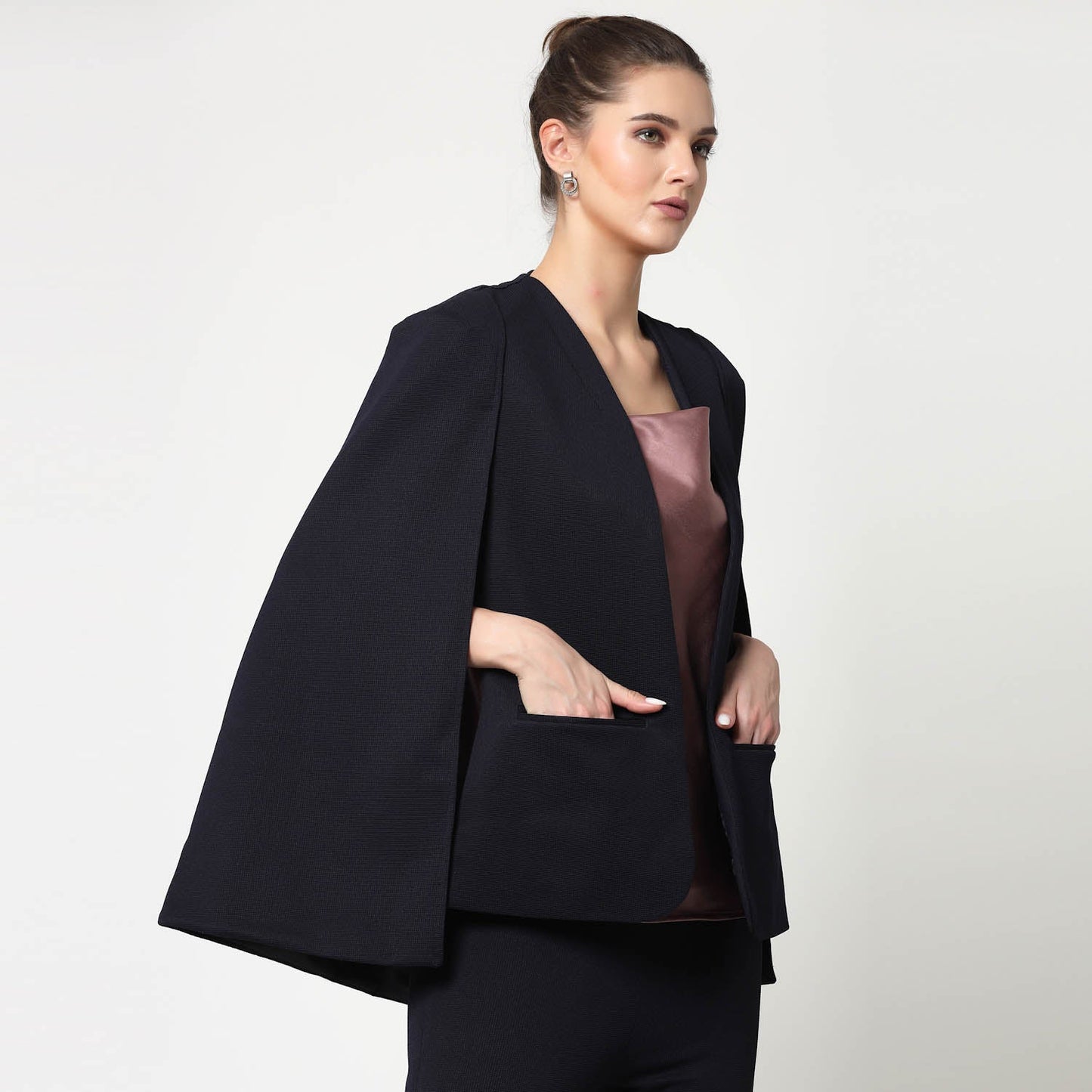 Blue Cape Jacket