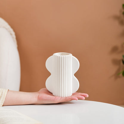 Mod Ceramic Vase With Ears
