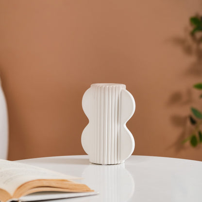 Mod Ceramic Vase With Ears
