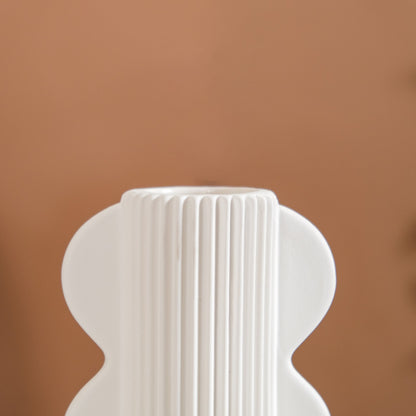 Mod Ceramic Vase With Ears