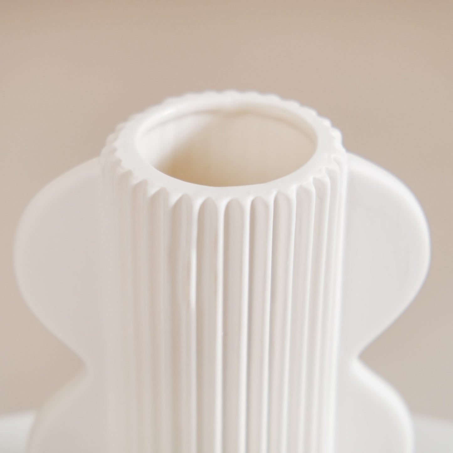 Mod Ceramic Vase With Ears