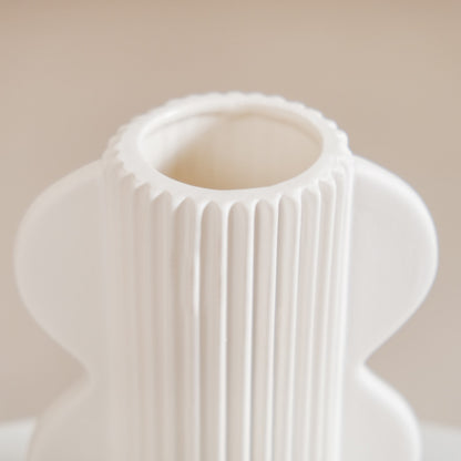 Mod Ceramic Vase With Ears