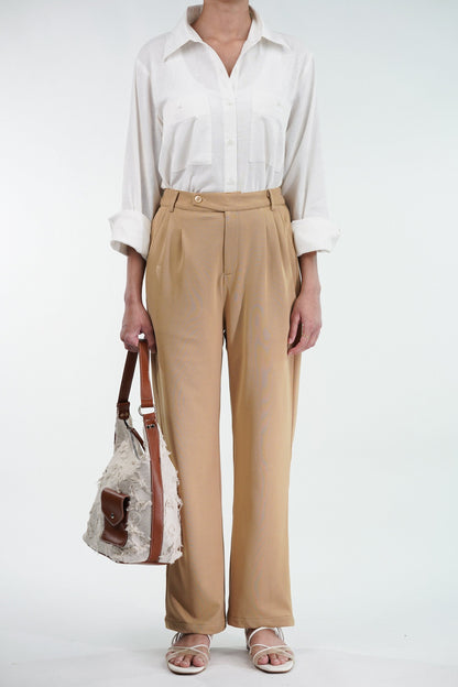 Straight Fit Amber korean Trouser