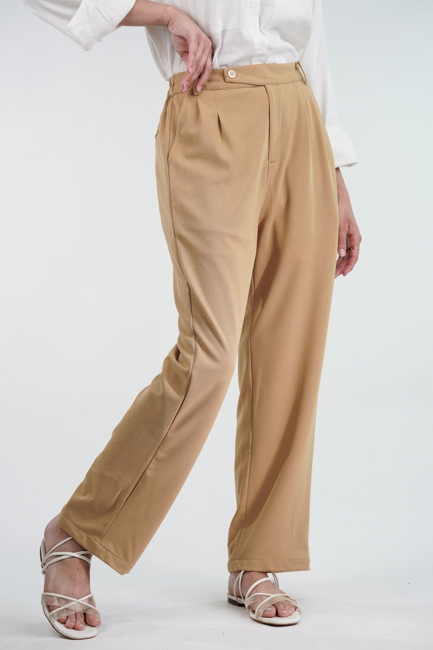 Straight Fit Amber korean Trouser