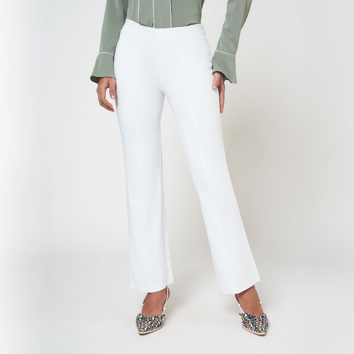 White Lycra Pant