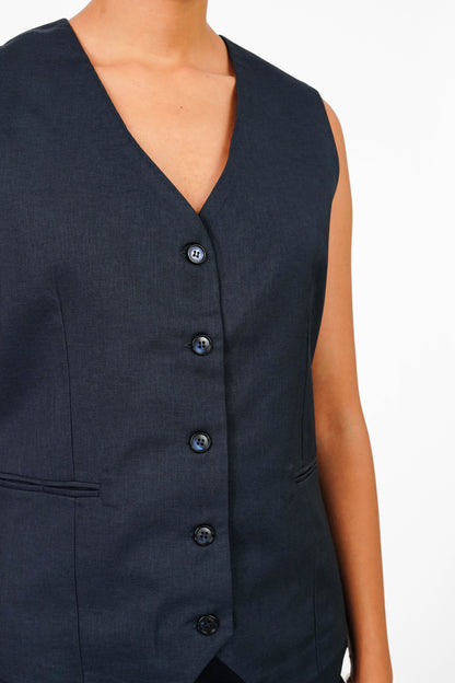 Tres chic Waistcoat and Pants Coord Set