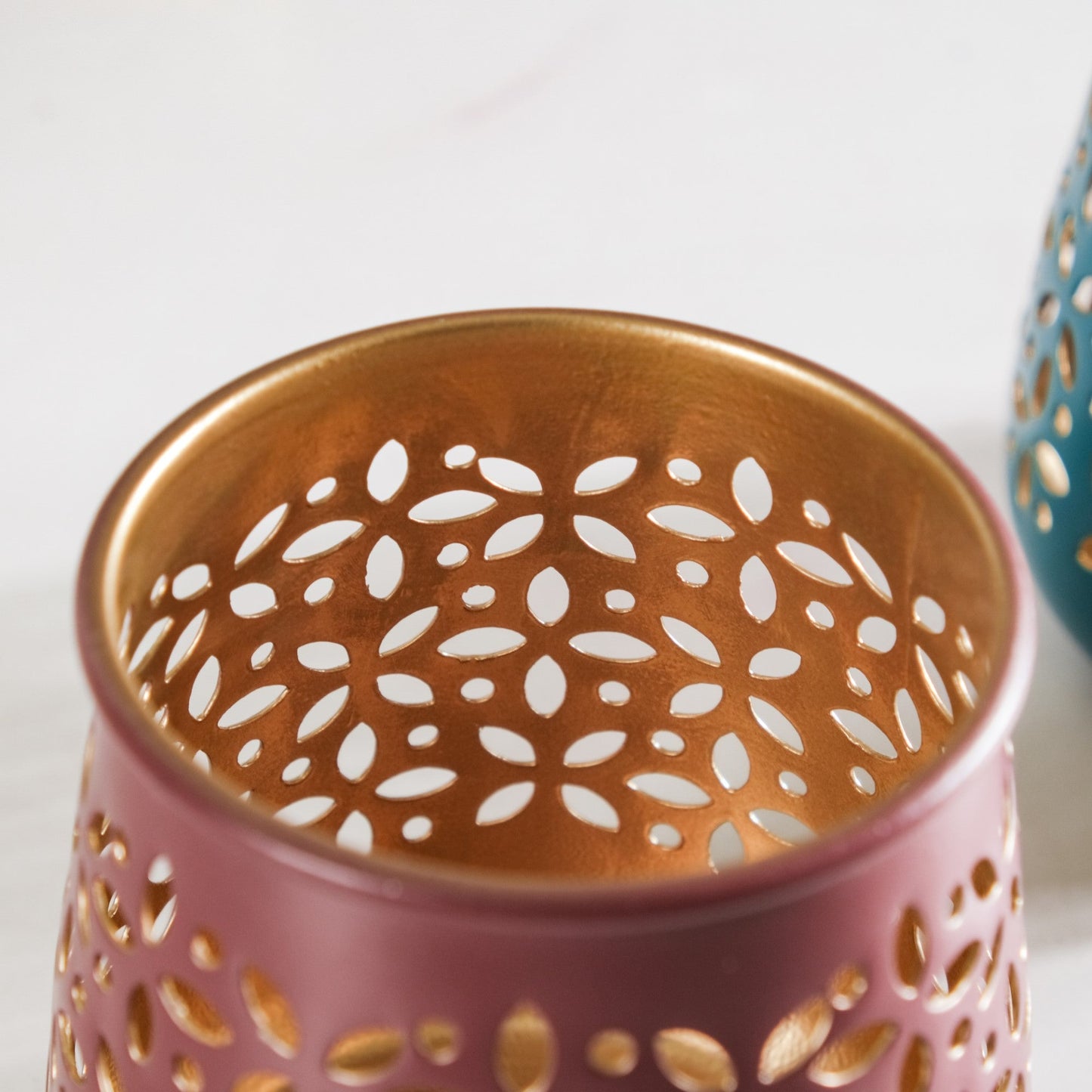 Festive Tealight Candle Holder Set Of 3