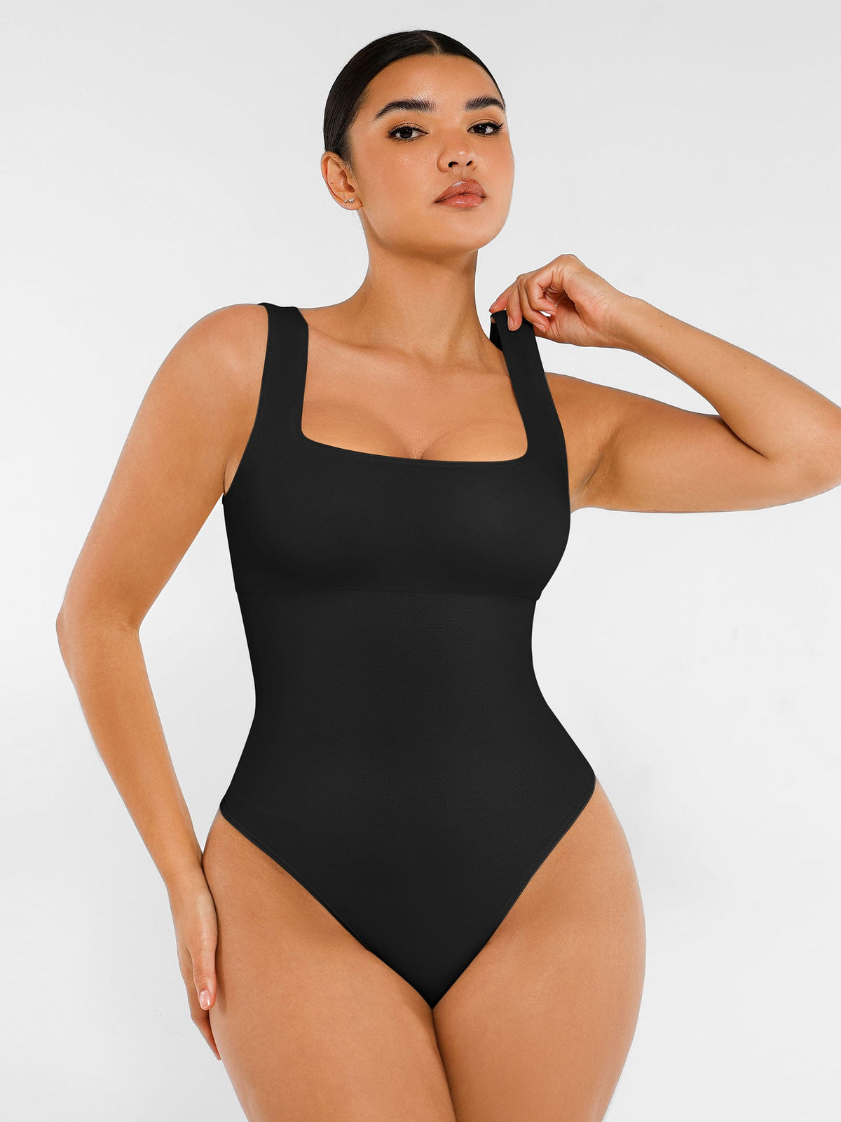 Feelingirl-Seamless-Shaping-Thong-Bodysuit-BK11f-3