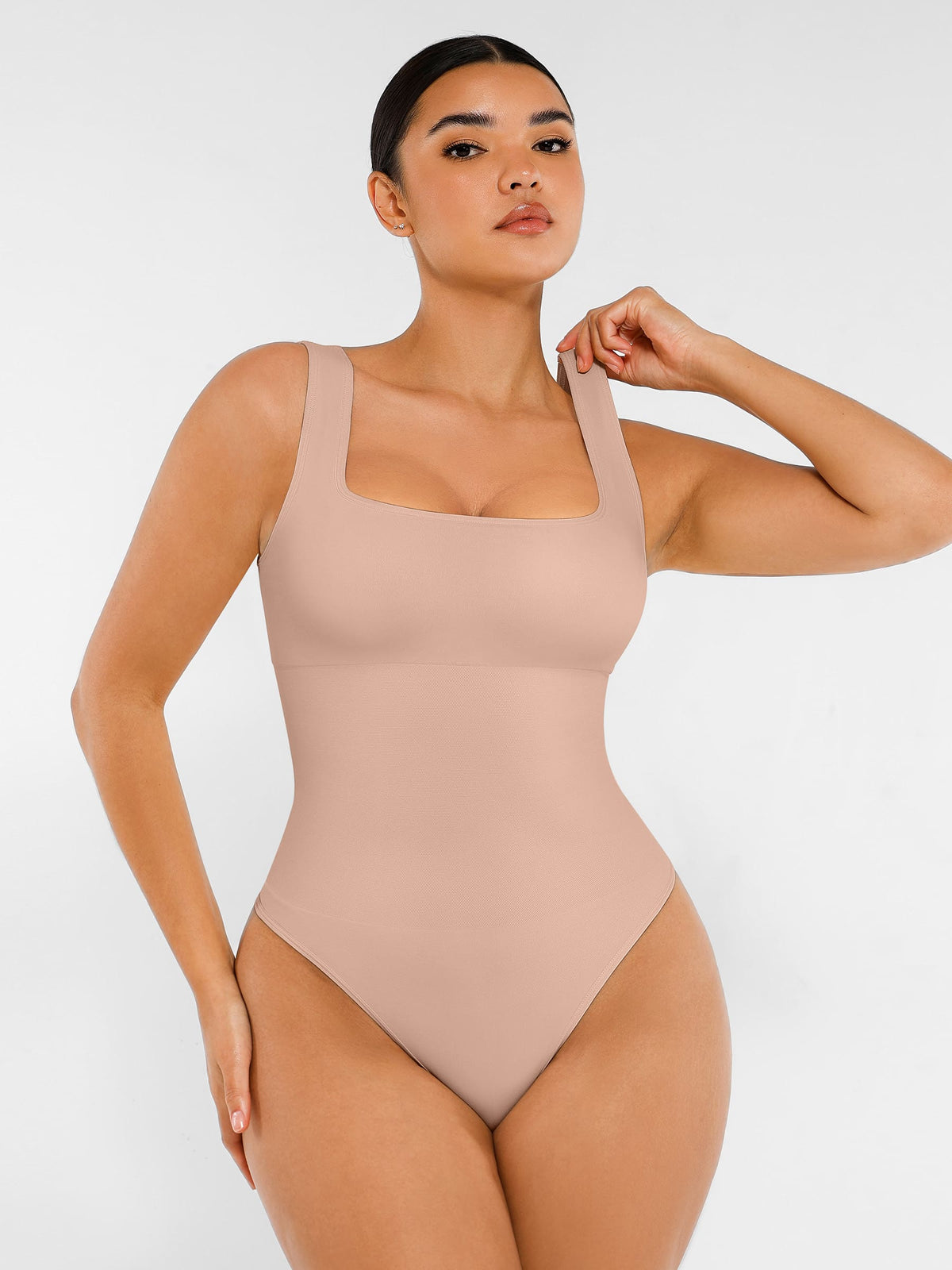 Feelingirl-Seamless-Shaping-Thong-Bodysuit-SK5f-3
