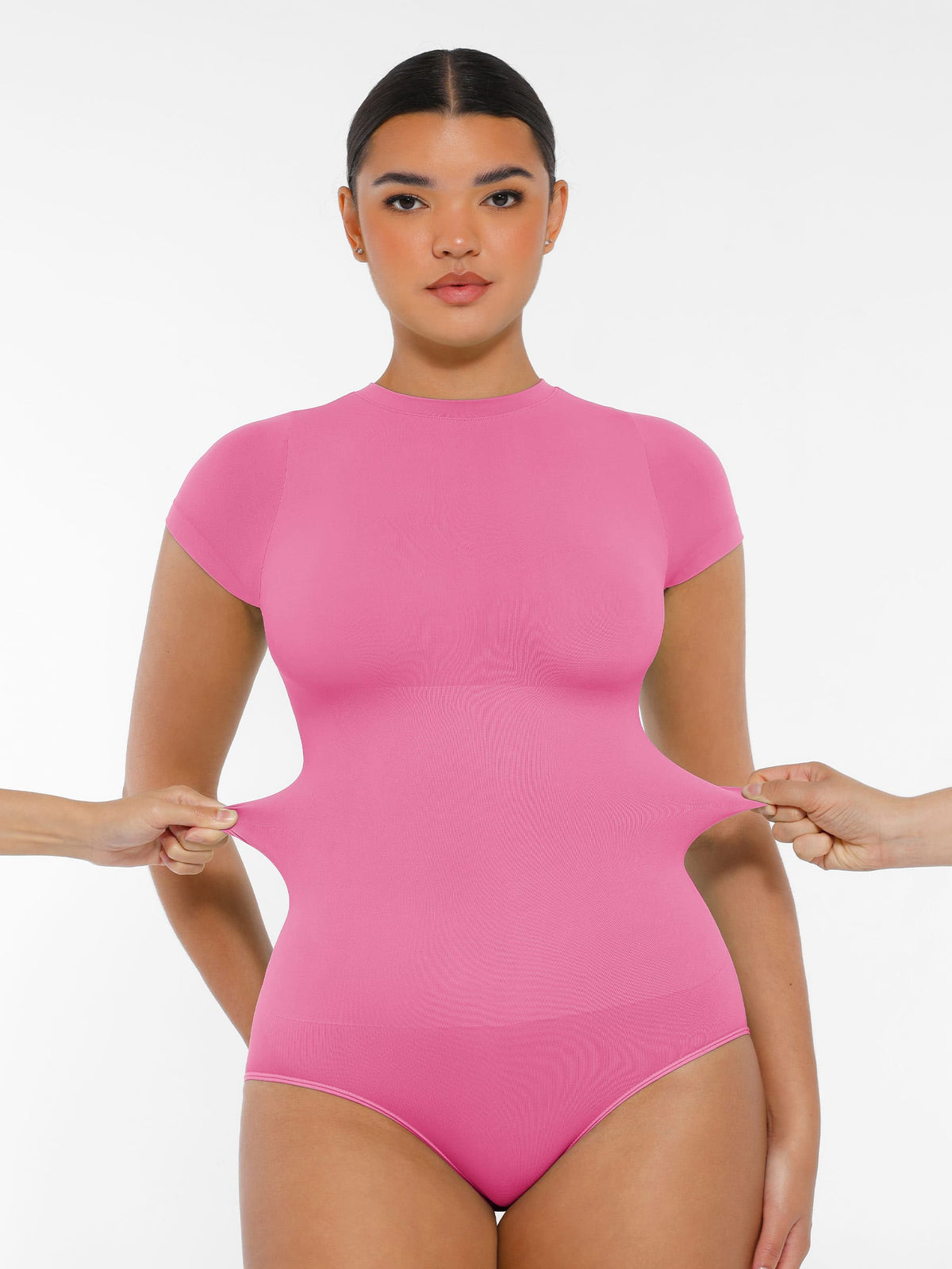 Seamless Ultra-Soft Crew Neck Bodysuit