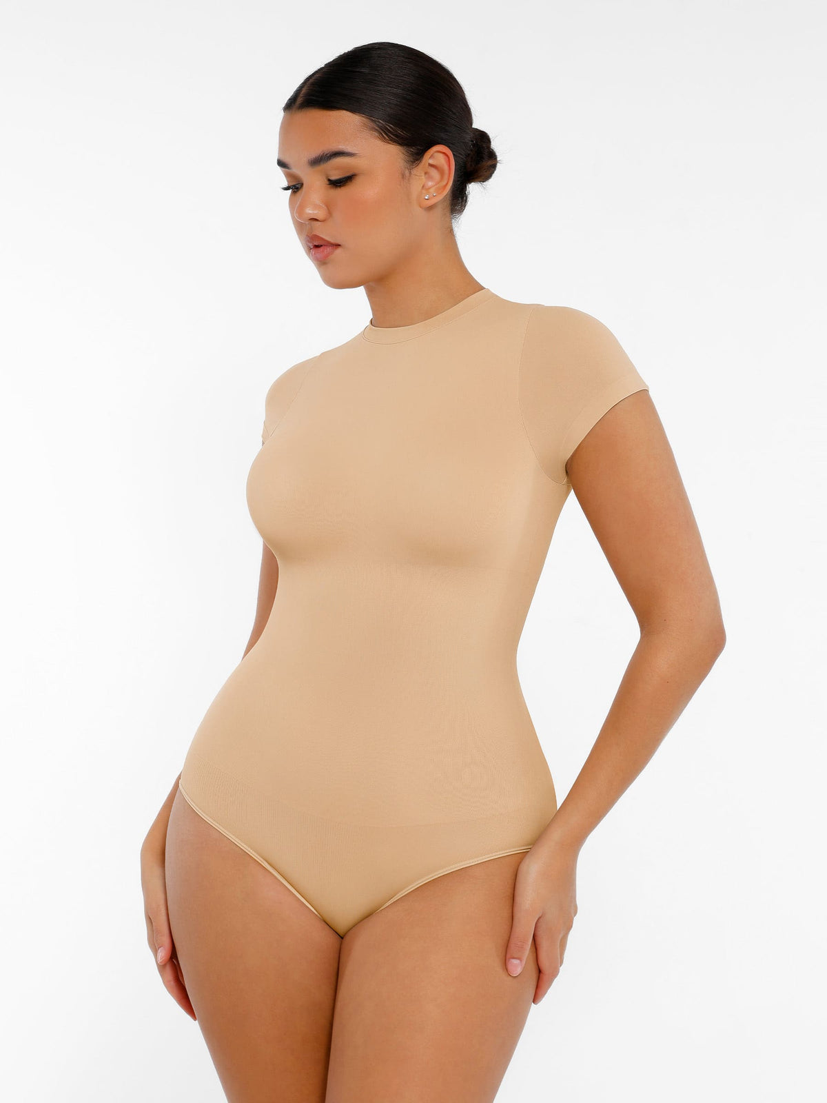 Seamless Ultra-Soft Crew Neck Bodysuit