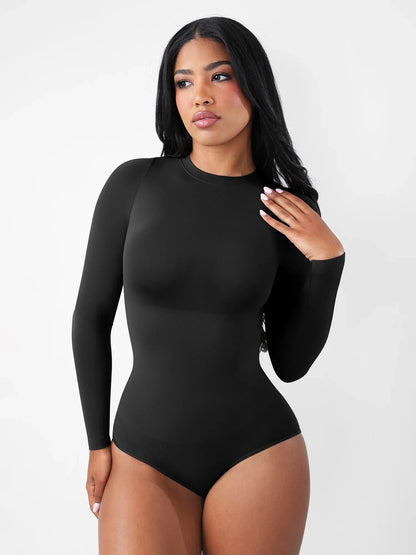 Seamless Ultra-Soft Crew Neck Bodysuit