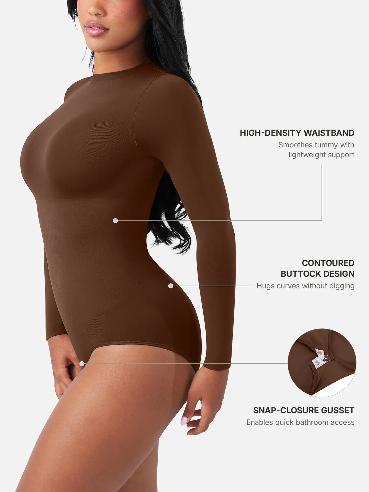 Buttery Seamless Tummy Control Classic Bodysuit