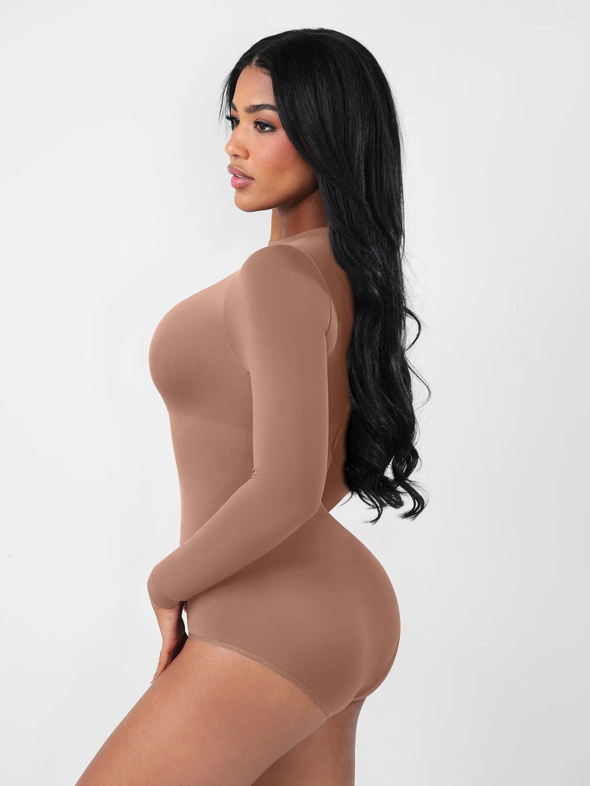 Seamless Ultra-Soft Crew Neck Bodysuit