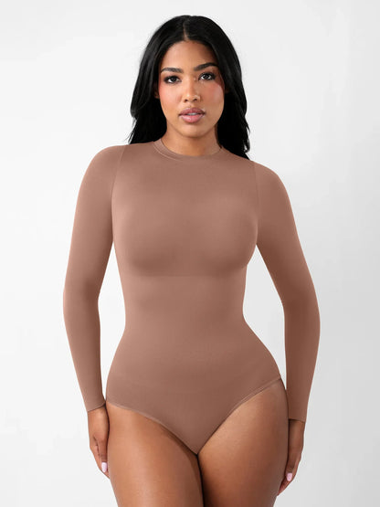 Seamless Ultra-Soft Crew Neck Bodysuit