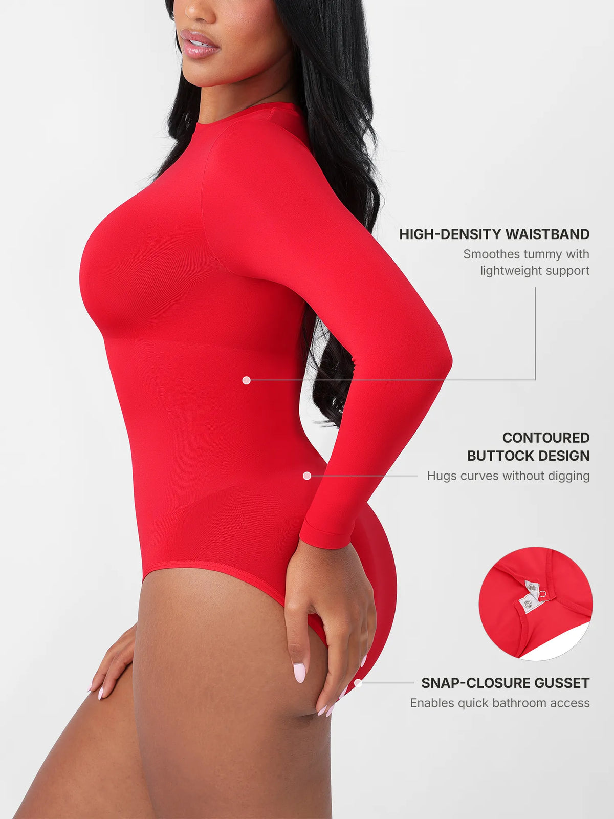 Buttery Seamless Tummy Control Classic Bodysuit
