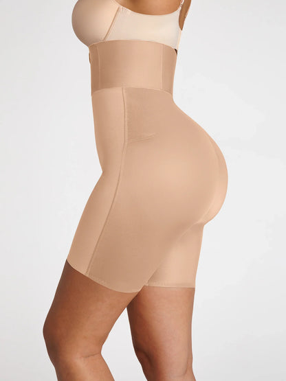 Feelingirl-Wide-Waistband-Tummy-Control-Butt-Lifting-Shaping-Shorts-in-Khaki