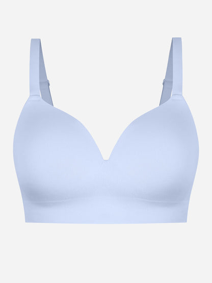 Wireless Push-Up Seamless Comfort Full Coverage Bra