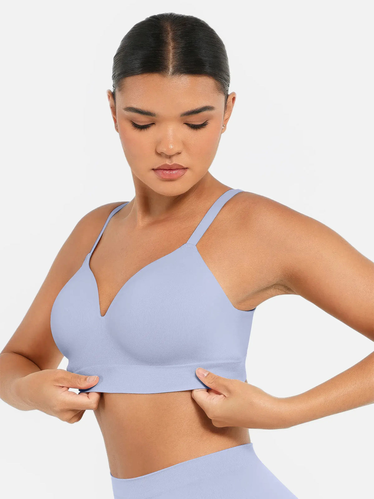 Wireless Push-Up Seamless Comfort Full Coverage Bra